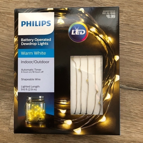 NWT Dewdrop Lights with Auto Timer Lot of 3 Boxes - Picture 1 of 3